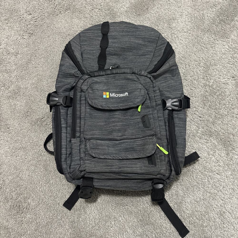 Origaudio Microsoft Mission Pack Backpack - Water-Resistant Laptop Bag, USB port